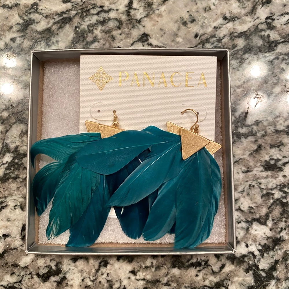 Panacea turquesa earrings